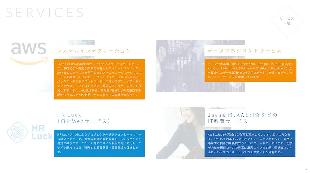 Tech Funの会社案内イメージ1