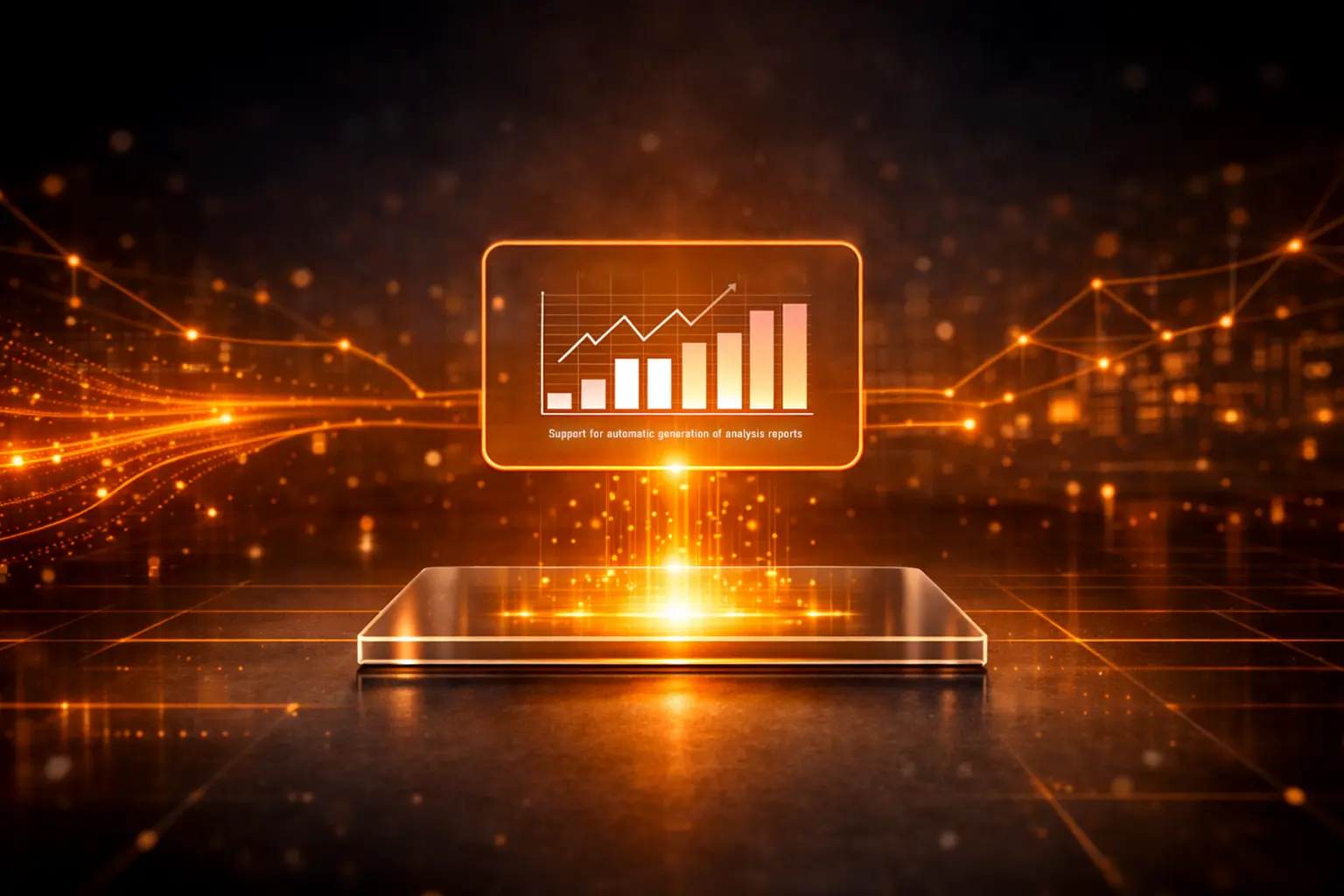 分析レポート自動生成支援イメージ